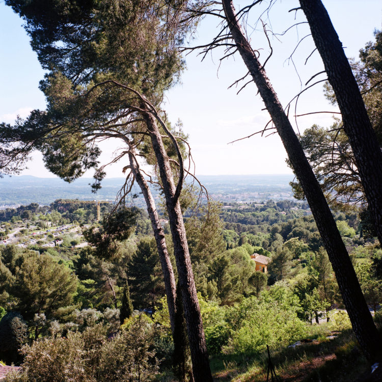 Sylvain Maestraggi | Autour d’Aix-en-Provence | 2012-2020 | Vue depuis l’oppidum d’Entremont, printemps 2019
