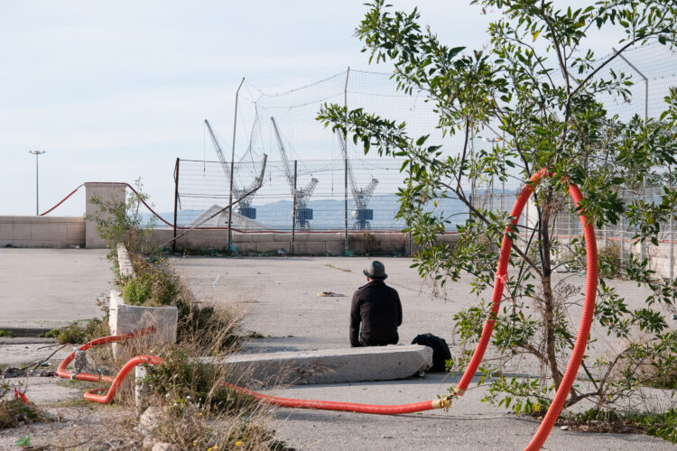 Marie-Pierre Florenson | Parvis Ouest Côté Mer | 2011-2018 | L’esplanade de la Major, Marseille 2011.